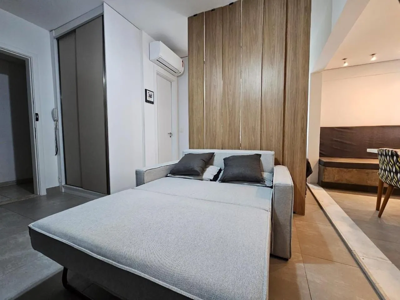 Apartamento No Brooklin P/ 4 Pessoas Com Garagem. Sao Paulo Apartment