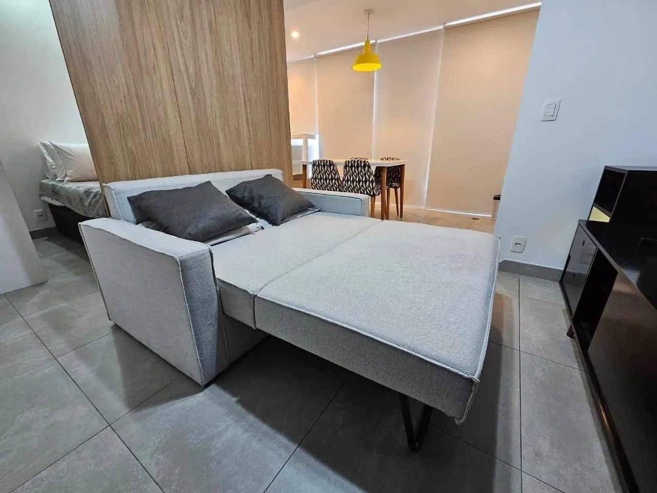 Apartamento No Brooklin P/ 4 Pessoas Com Garagem. Sao Paulo Apartment