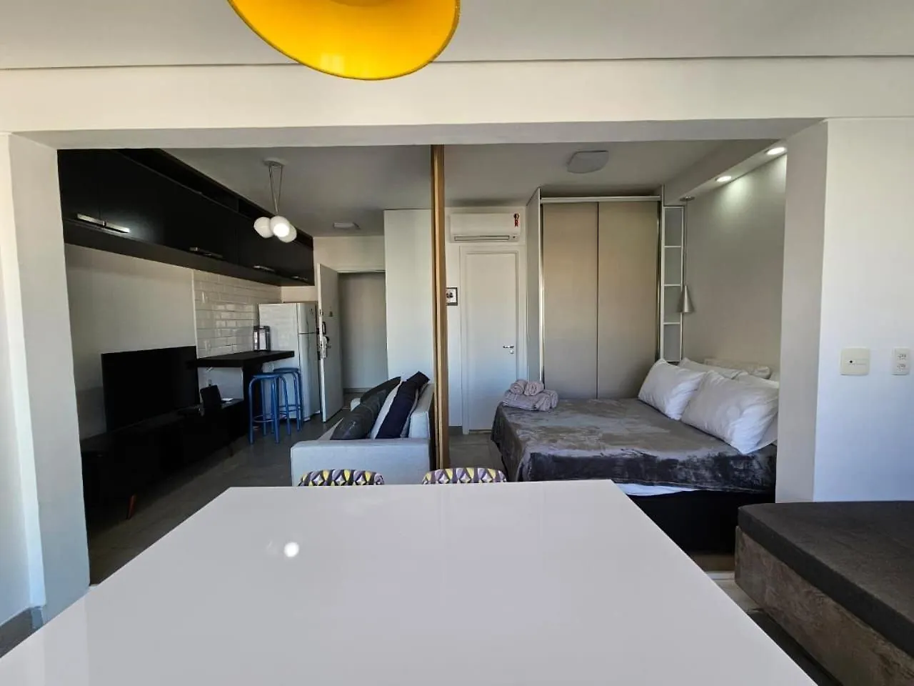 Apartment Apartamento No Brooklin P/ 4 Pessoas Com Garagem. Sao Paulo